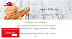 Desktop Screenshot of fleischwaren-sutter.de