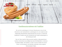 Tablet Screenshot of fleischwaren-sutter.de